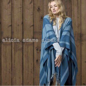 NWT Alicia Adams Alpaca “Brooklyn” 100% Baby Alpaca Throw Blanket